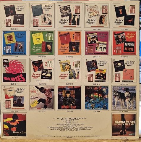 J&B Orchestra – Evil Ways (Remix '92) LP PLAK