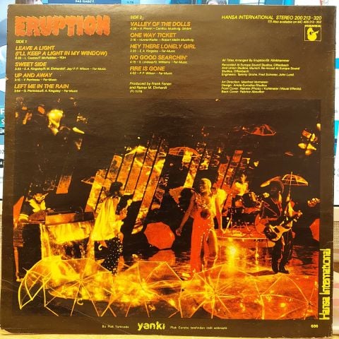 Eruption – Leave A Light LP PLAK
