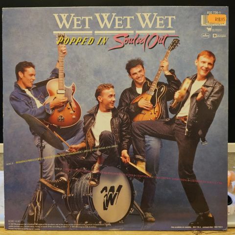 Wet Wet Wet – Popped In Souled Out LP PLAK