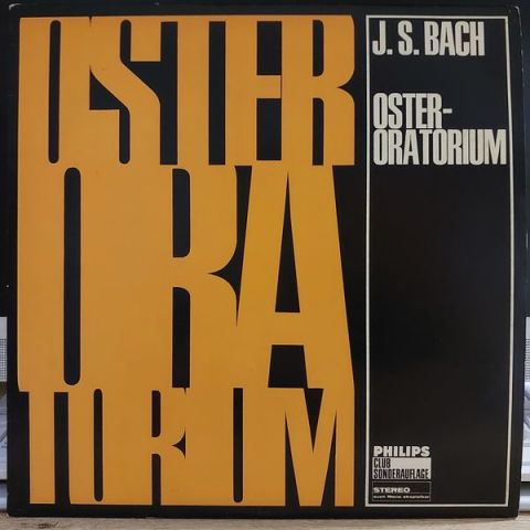 J. S. Bach – Oster-Oratorium LP PLAK
