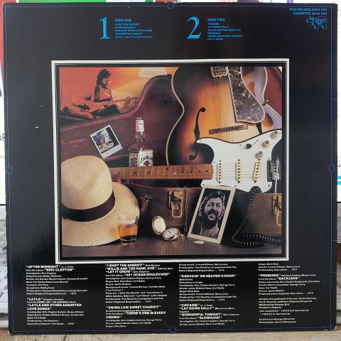 Eric Clapton – Time Pieces - The Best Of Eric Clapton LP PLAK