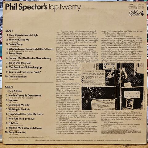 Phil Spector – Echoes Of The 60's LP PLAK