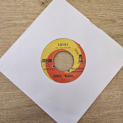 Luigi – Apres Tant D'annees / Sensiz (Nadine) 45LİK PLAK