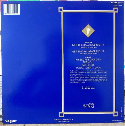 Depeche Mode – Get The Balance Right And Live Tracks LP PLAK