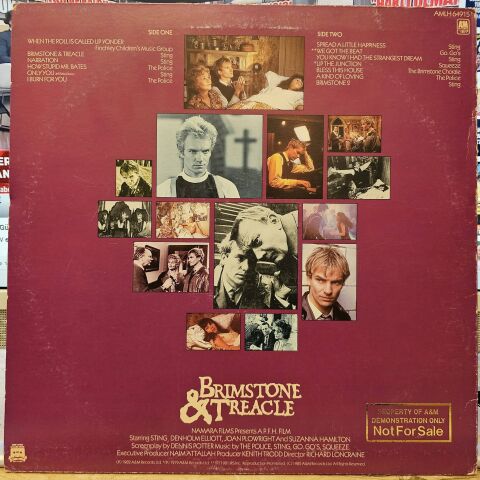 Various – Brimstone & Treacle (Original Soundtrack Album) LP PLAK