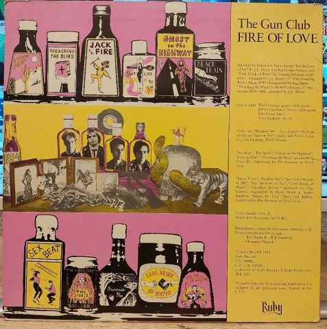 The Gun Club – Fire Of Love LP PLAK