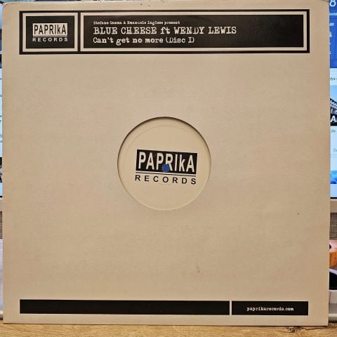 Stefano Gamma & Emanuele Inglese Present Blue Cheese – Can't Get No More (Disc 2) LP PLAK