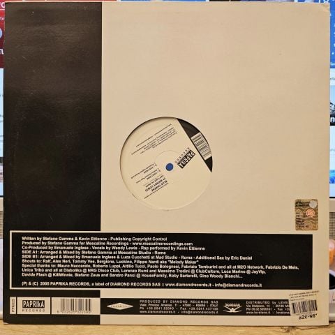 Stefano Gamma & Emanuele Inglese Present Blue Cheese – Can't Get No More (Disc 2) LP PLAK