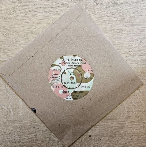 Ajda Pekkan – Dünya Dönüyor / Üç Kalp 45LİK PLAK
