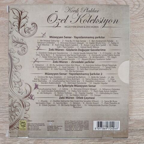 ZEKİ MÜREN & MÜZEYYEN SENAR - KIRIK PLAKLAR CD