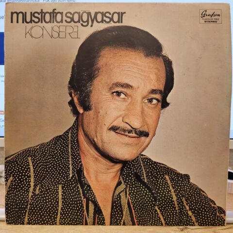 Mustafa Sağyaşar – Konser-1 LP PLAK