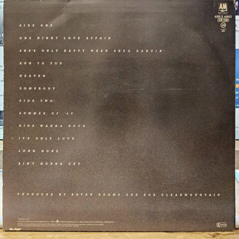 Bryan Adams – Reckless LP PLAK