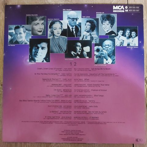 Various – American Evergreens - The Golden Years Of Music LP PLAK