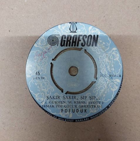 POFUDUK - ŞAKIR ŞAKIR ŞIP ŞIP 45LİK PLAK