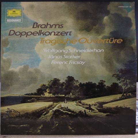 Brahms - Wolfgang Schneiderhan ‧ János Starker*, Berlin Radio Symphony Orchestra*, Ferenc Fricsay – Double Concerto / Tragic Overture LP PLAK