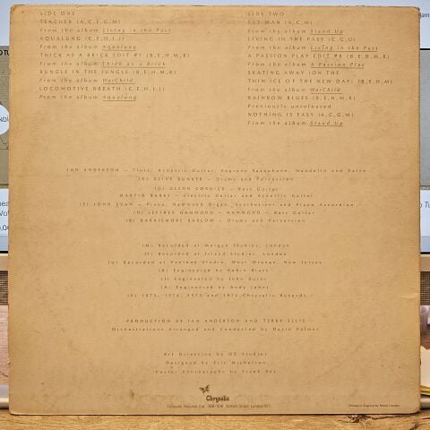 Jethro Tull – M.U. - The Best Of Jethro Tull LP PLAK