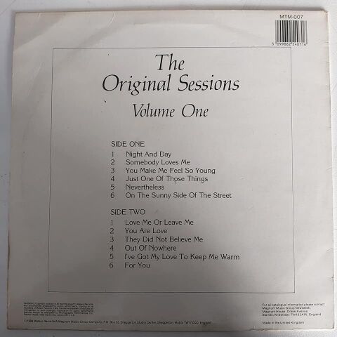 Frank Sinatra – The Original Sessions Volume One LP PLAK