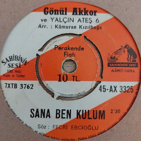 GÖNÜL AKKOR - BÖYLE GELMİŞ BÖYLE GEÇER DÜNYA 45LİK PLAK