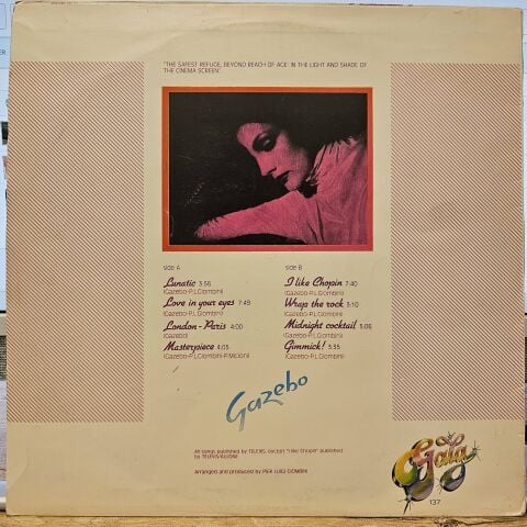 Gazebo – Gazebo LP PLAK