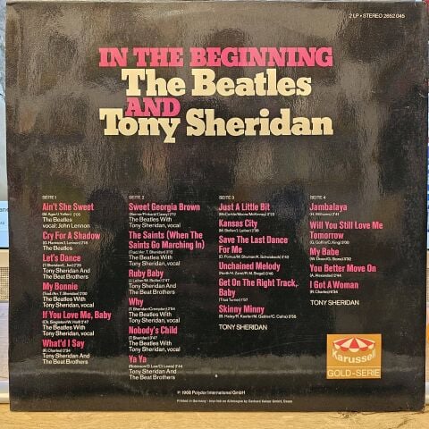 The Beatles And Tony Sheridan – In The Beginning LP PLAK