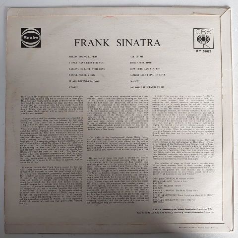 Frank Sinatra – Frank Sinatra LP PLAK