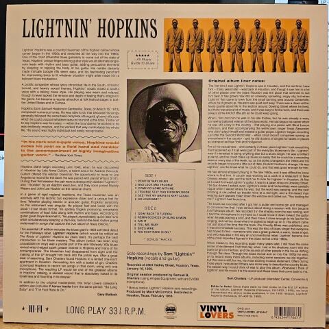 Lightnin' Hopkins – Lightnin' Hopkins LP PLAK