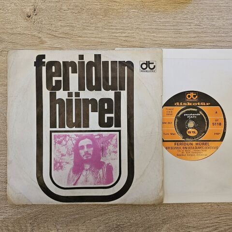 Feridun Hürel – Bir Sevmek Bin Defa Ölmek Demekmiş 45LİK PLAK