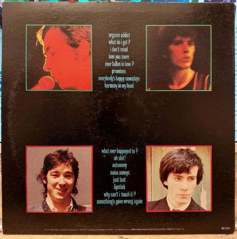 Buzzcocks – Singles Going Steady LP PLAK