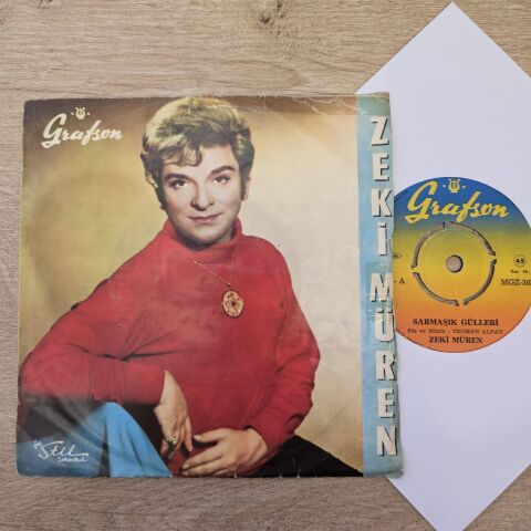 Zeki Müren – Sarmaşık Gülleri 45LİK PLAK