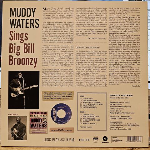 Muddy Waters – Muddy Waters Sings ''Big Bill'' LP PLAK