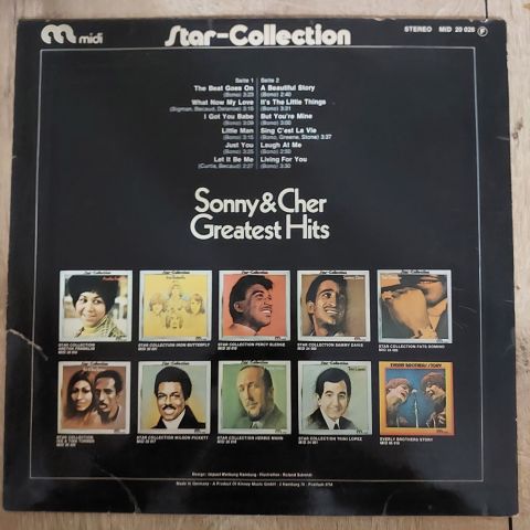 Sonny & Cher – Greatest Hits LP PLAK