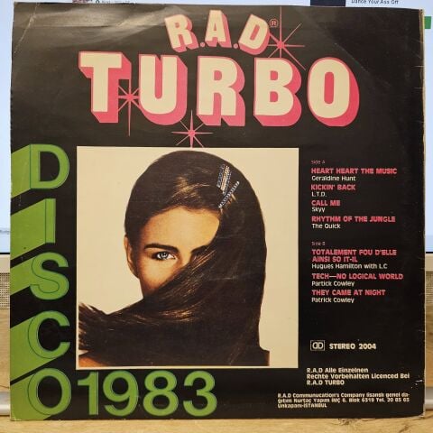 Various – R.A.D. Turbo - Disco 1983 LP PLAK