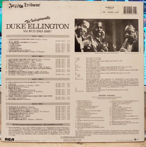 Duke Ellington – The Indispensable Duke Ellington Volumes 10/11 [11/12] (1944-1946) LP PLAK