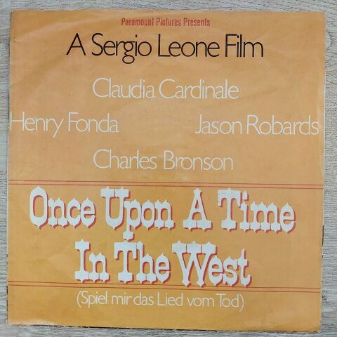 Ennio Morricone – Spiel Mir Das Lied Vom Tod 45LİK PLAK