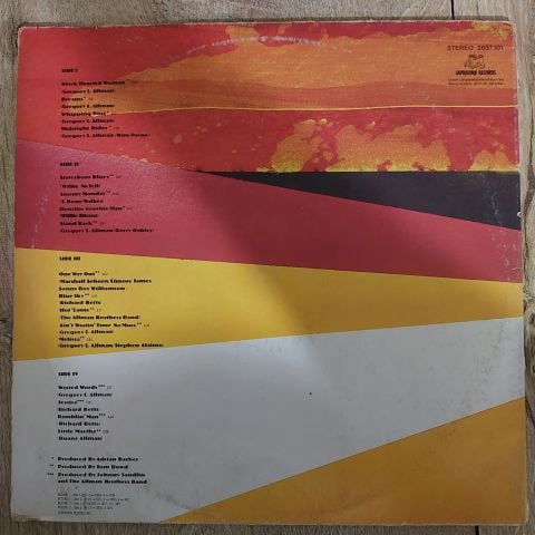 The Allman Brothers Band – The Road Goes On Forever LP PLAK