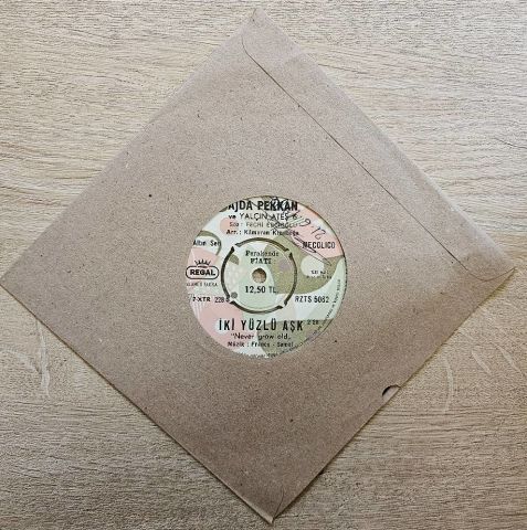 AJDA PEKKAN - İKİ YÜZLÜ AŞK 45LİK PLAK