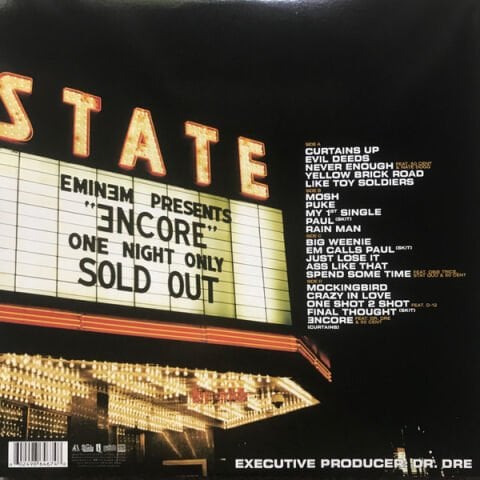 Eminem – Encore LP PLAK