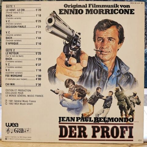Ennio Morricone – Der Profi LP PLAK