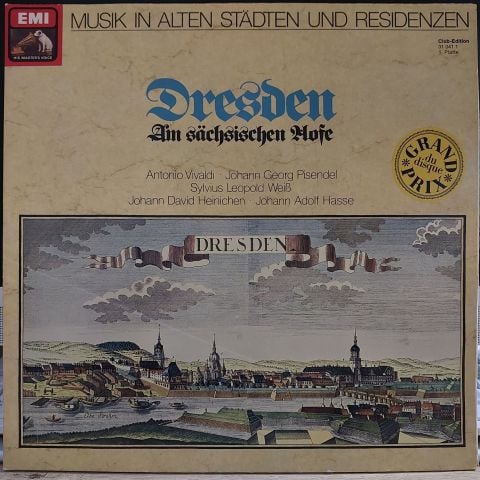 Antonio Vivaldi, Johann Georg Pisendel, Sylvius Leopold Weiss Sylvius Leopold Weiß Johann David Heinichen, Johann Adolf Hasse LP PLAK