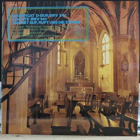J. S. Bach*, Das Gewandhausorchester*, Kurt Thomas, Der Thomanerchor LP PLAK