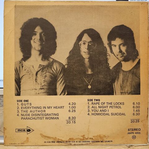 Budgie – Budgie LP PLAK