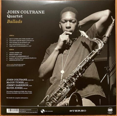 John Coltrane Quartet – Ballads LP PLAK