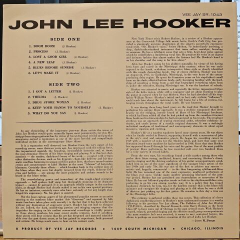 John Lee Hooker – Burnin' LP PLAK