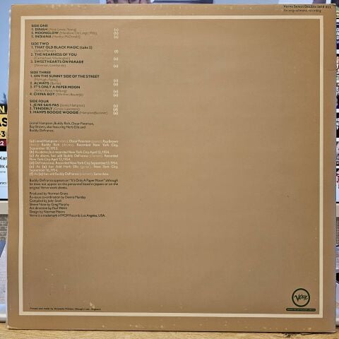 Lionel Hampton, Buddy Rich, Oscar Peterson & Ray Brown & Featuring Herb Ellis And Buddy DeFranco – The Jazz Ambassadors Vol 2 LP PLAK