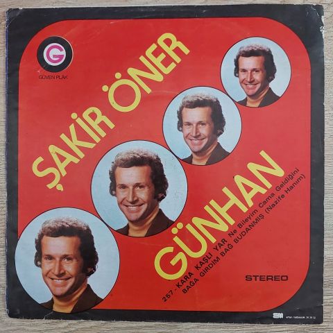 Şakir Öner Günhan – Kara Kaşlı Yar / Bağa Girdim Bağ Budanmış 45LİK PLAK