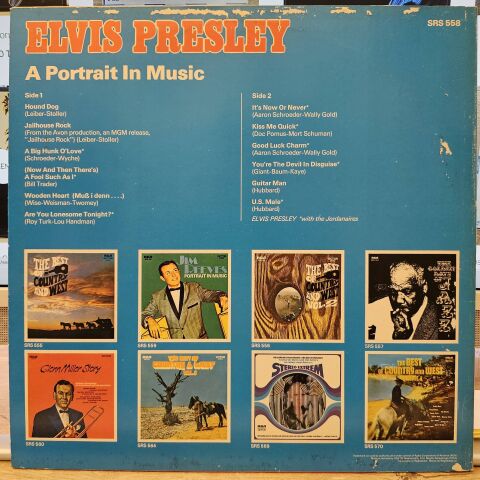 Elvis Presley – A Portrait In Music LP PLAK