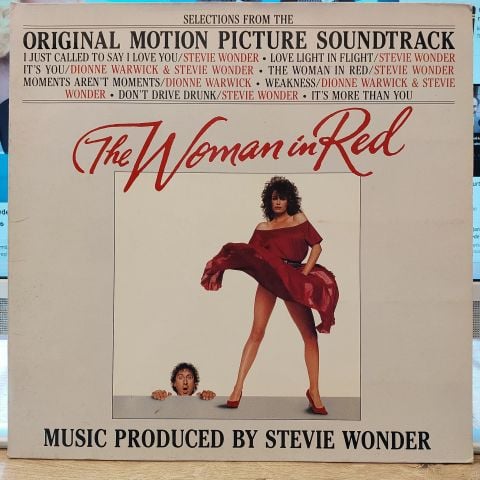 STEVİE WONDER - THE WOMAN IN RED LP PLAK