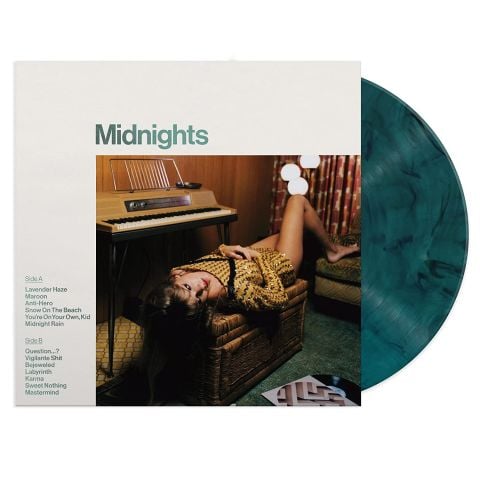 TAYLOR SWİFT - Midnights (Limited Special Edition - Jade Green Marbled LP PLAK
