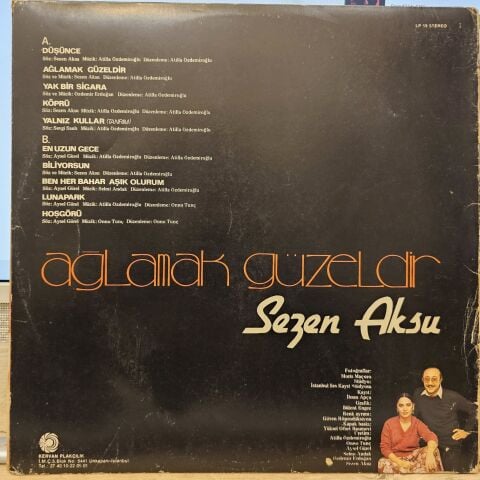 Sezen Aksu – Ağlamak Güzeldir LP PLAK