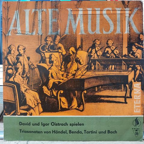 Johann Sebastian Bach / Giuseppe Tartini  LP PLAK